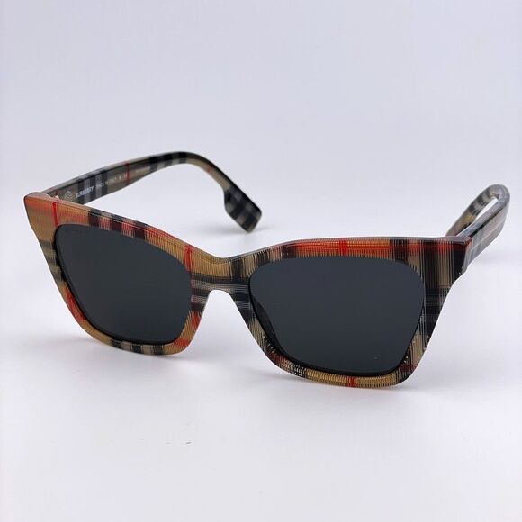 NEW Burberry Elsa BE4346 394487 Brown Grey Women Sunglasses main image 4